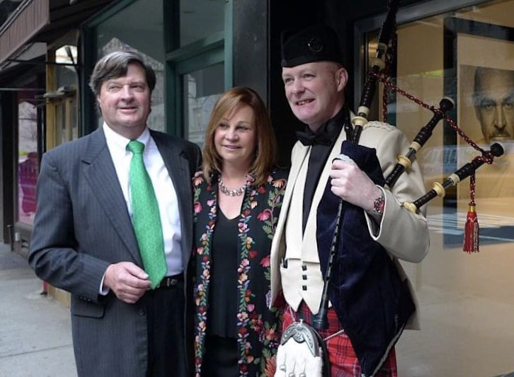 Catherine Nixon Cooke at Tartan Week in New York City